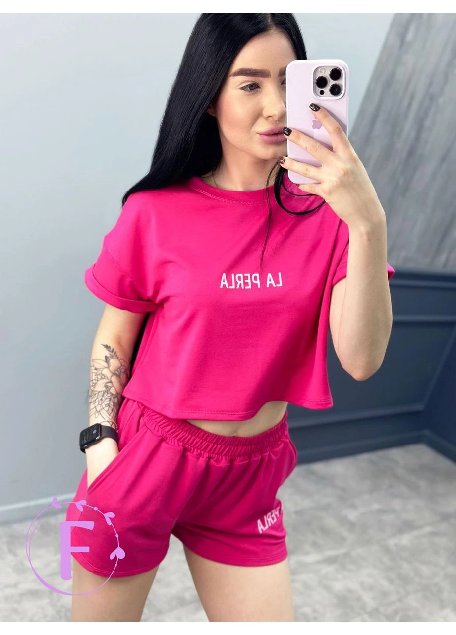 Костюм спортивный с шортами Fashion (360769306)