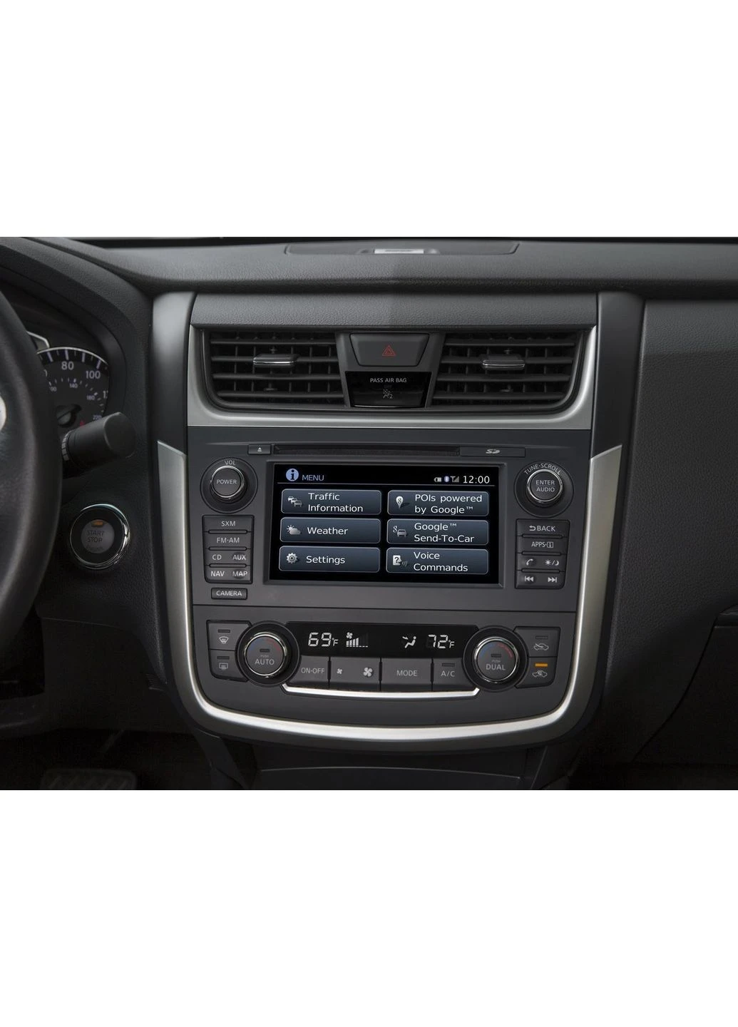 Штатна магнітола для Nissan Teana 2012-2020 A-903 QLED 9" Android 4-ядерний 2+32Гб 4x50W(TDA7851) бездротовий CarPlay та DriveX (401893802)