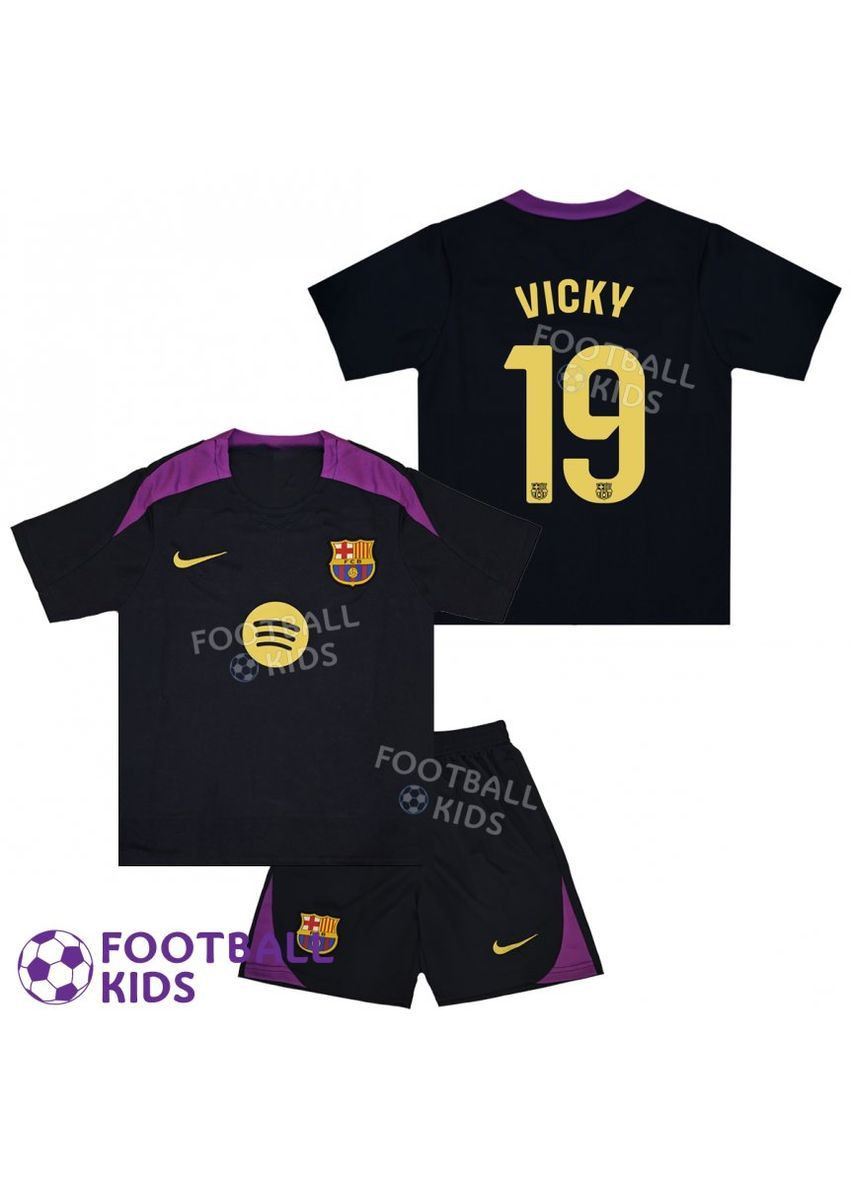 Футбольна форма дитяча VICKY 19 Барселона 2025-2026 Pre-Match (set4424-129612) No Brand (361049853)
