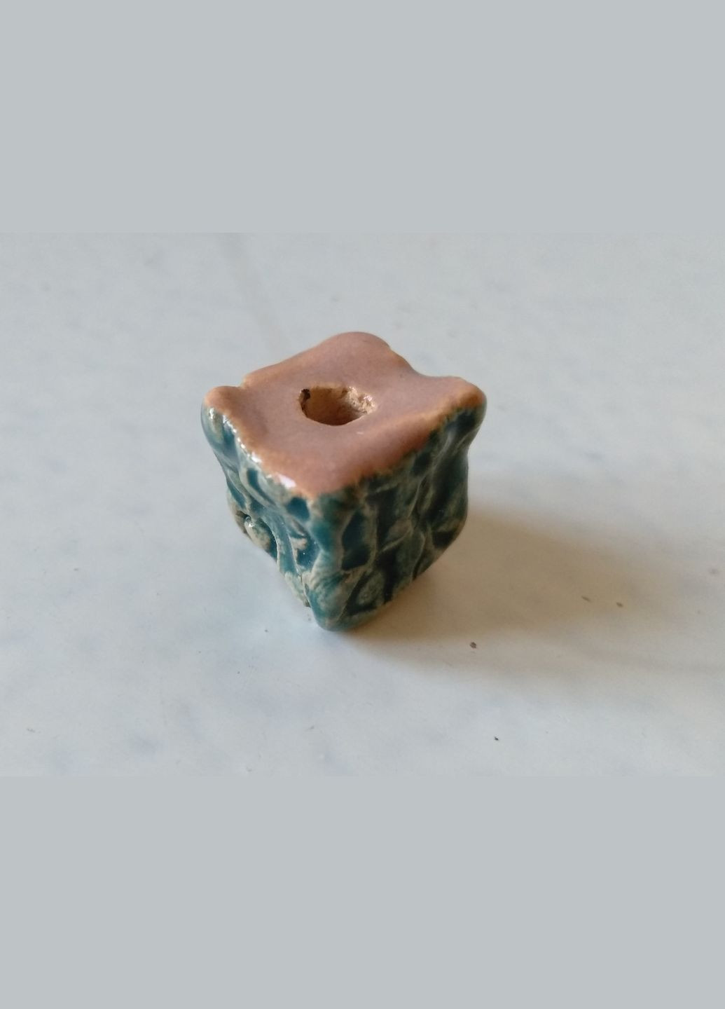 Керамическая бусина "Украинский Колорит №11" ручной работы Коти&Ангели (301533010)