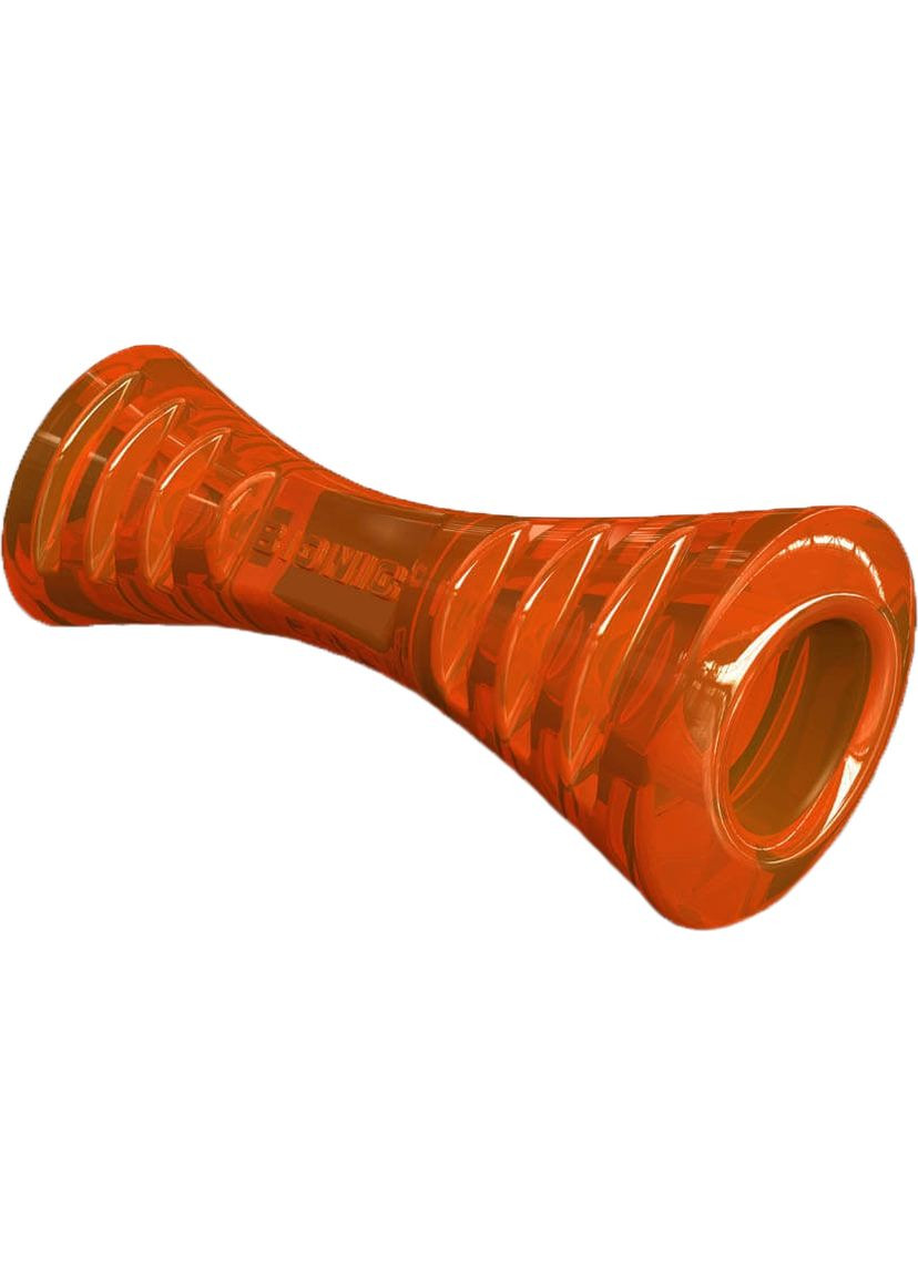Іграшка для собак Біонік Опак Стік Гантель середня Помаранчева (bc30079) Outward Hound (279561393)