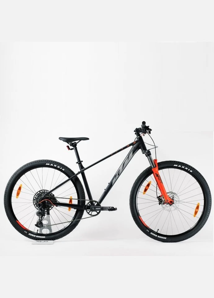 Велосипед ULTRA FUN 29 " рама L / 48, чорний матовий (сіро-помаранчевий), 2022 (22805108) KTM (315031717)