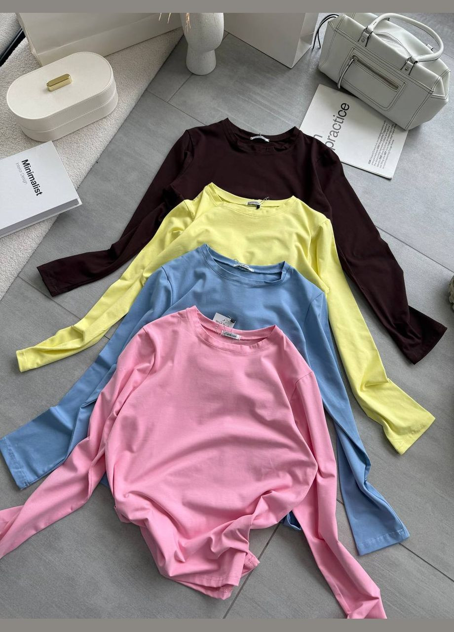 Базовий повсякденний лонгслів Adelante (331289416)