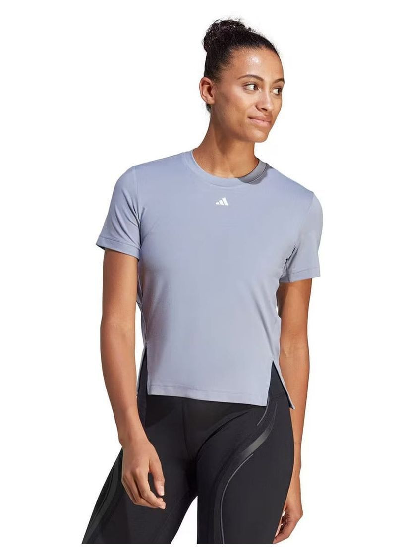 Фіолетова футболка для тренування adidas D2T HR7767