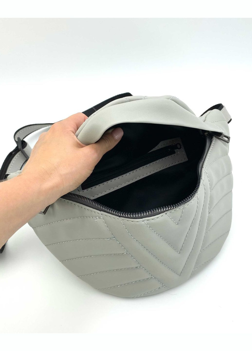 Стильная женская сумка бананка экокожа Дорис (sumka-bananka-znocha-dors) WeLassie (342199620)