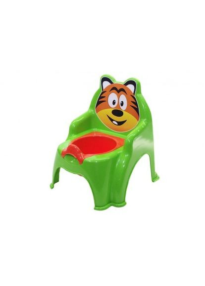 Детский горшок-стульчик "Тигр" (салатовый) MIC (290850269)