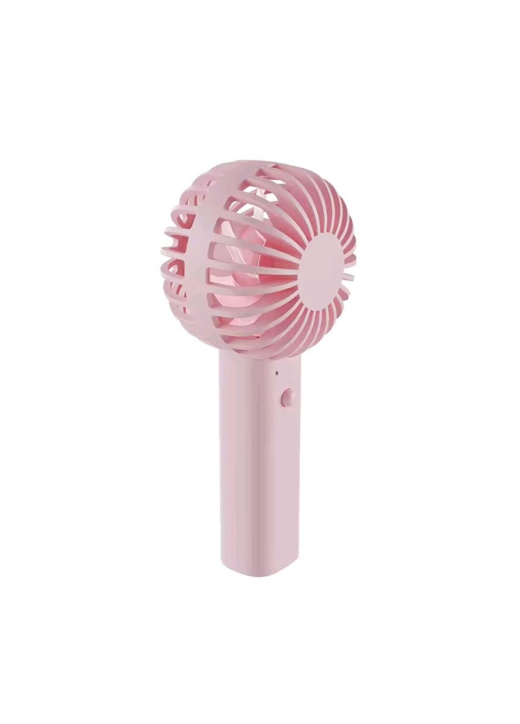 Вентилятор ручной с аккумулятором розовый QL-FAN02 No Brand (334345733)