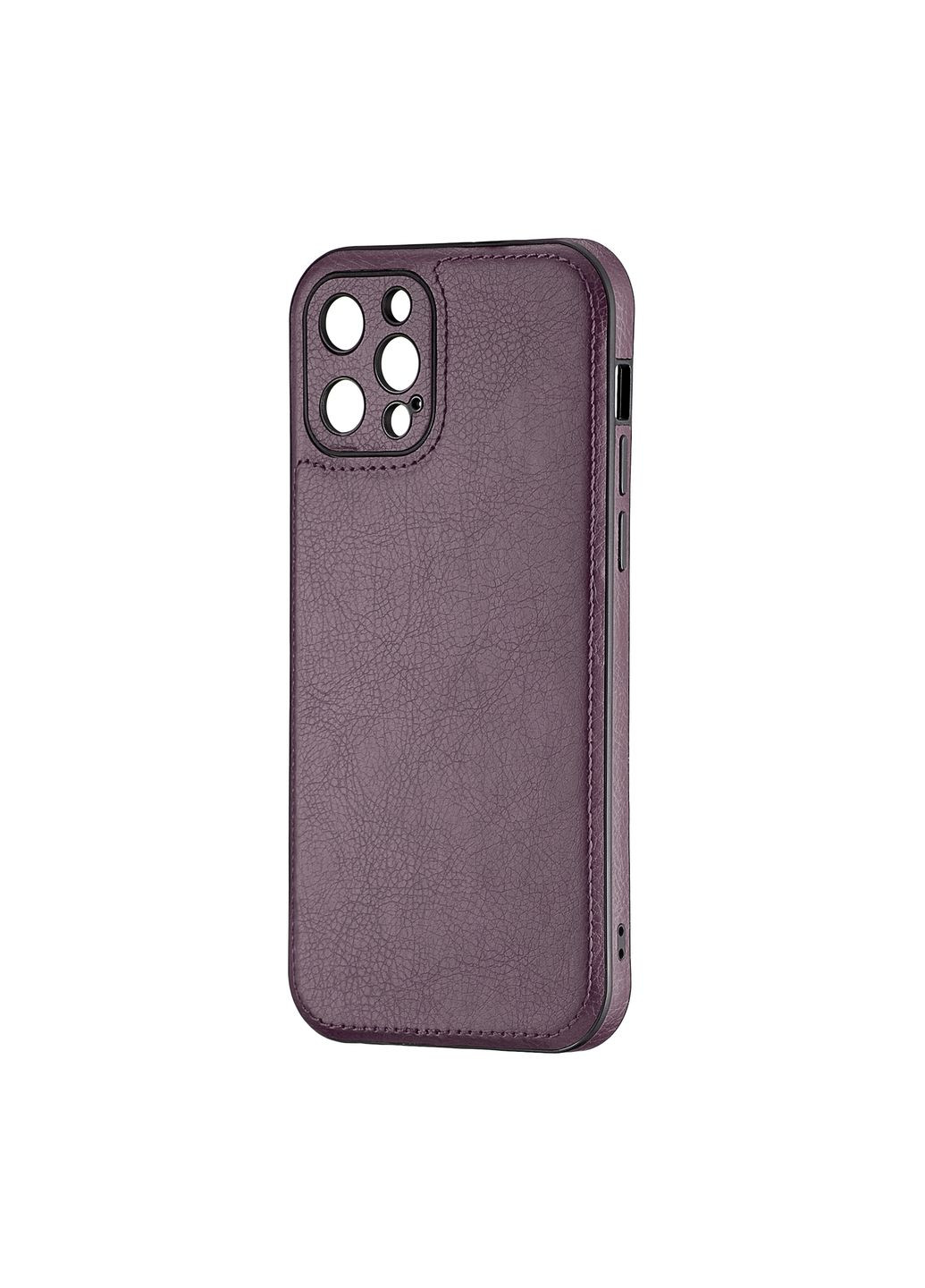 Чохол Jinduka Leather Protected Camera Purple Case iPhone 12 Pro (297454271)