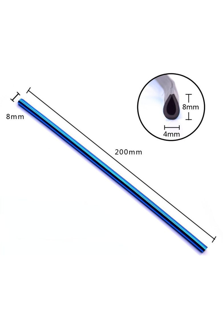 Молдинг - смуга для решітки повітроводу, дефлектора, вентиляції, синій No Brand (362345695)