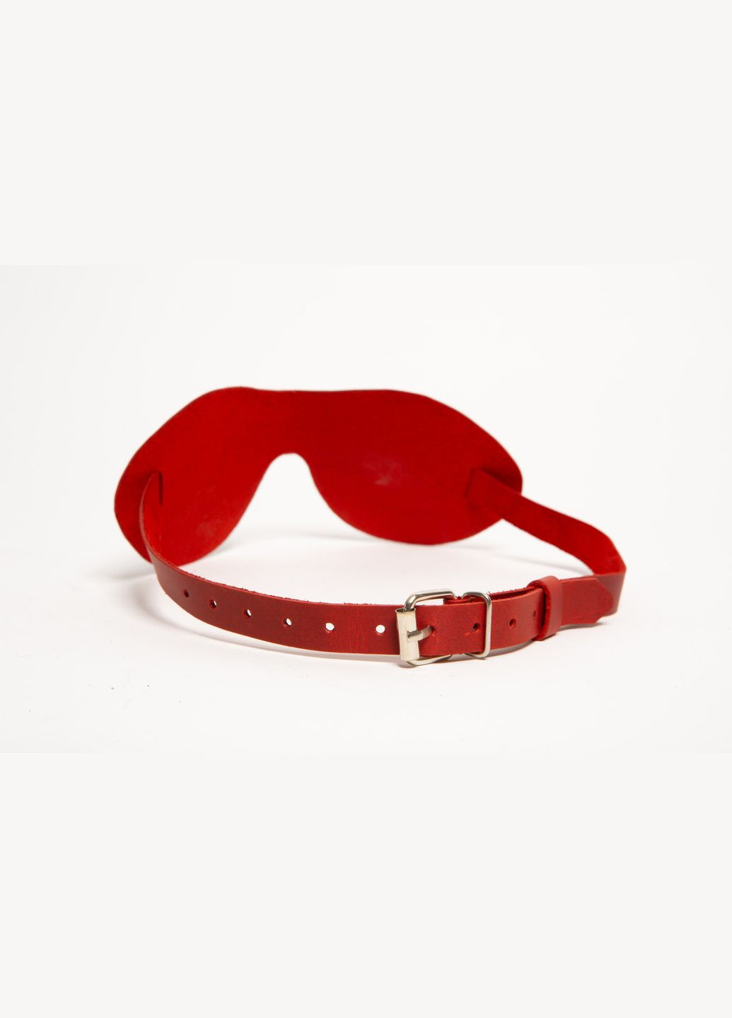 Маска кожаная Blind eyes красная MS5 Edena (307925965)