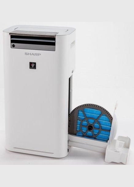Очиститель и увлажнитель воздуха 2-в-1 KCG50EUW Sharp (332978065)
