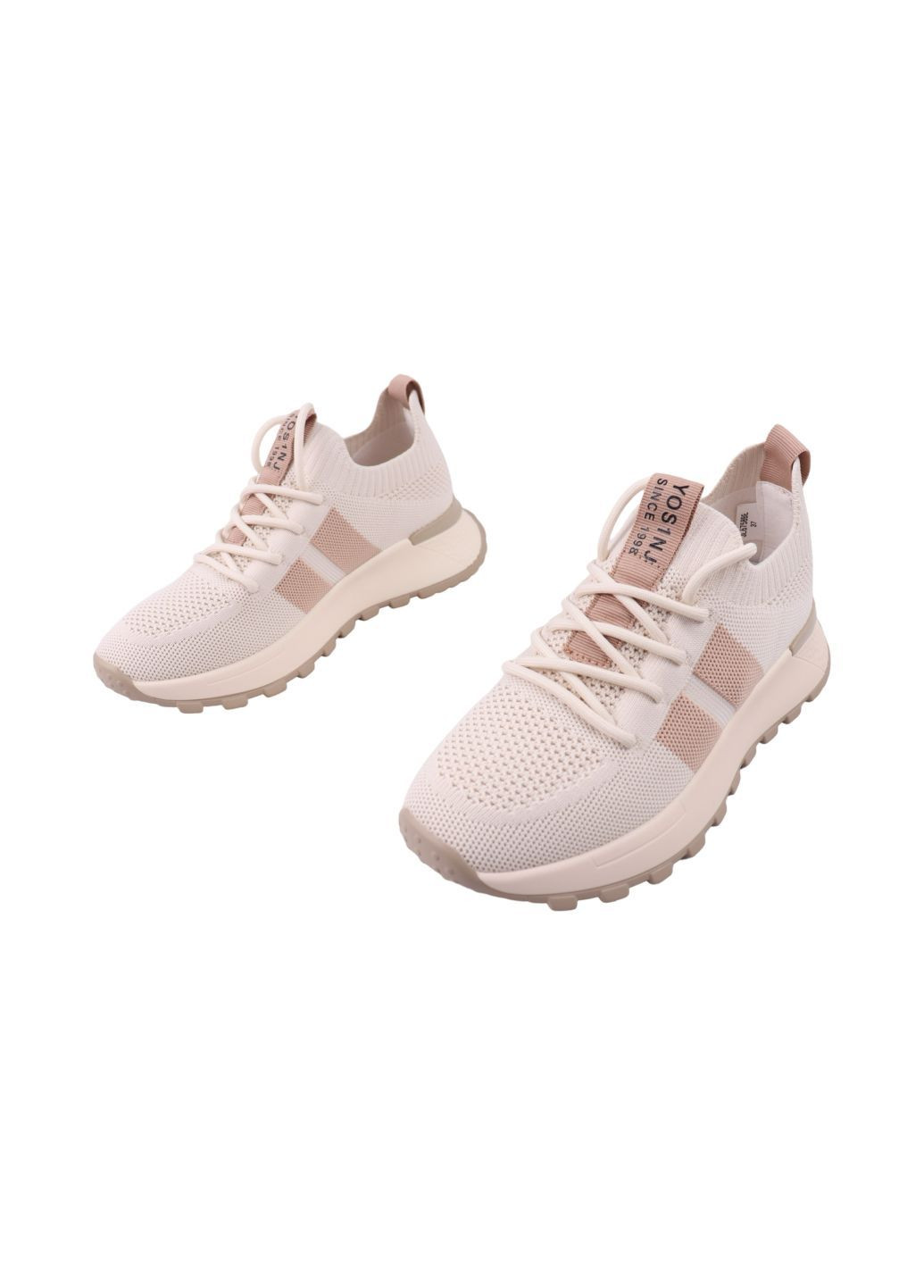 Кроссовки женские бежевые текстиль Gelsomino 276-25LK бежевые (316710513)