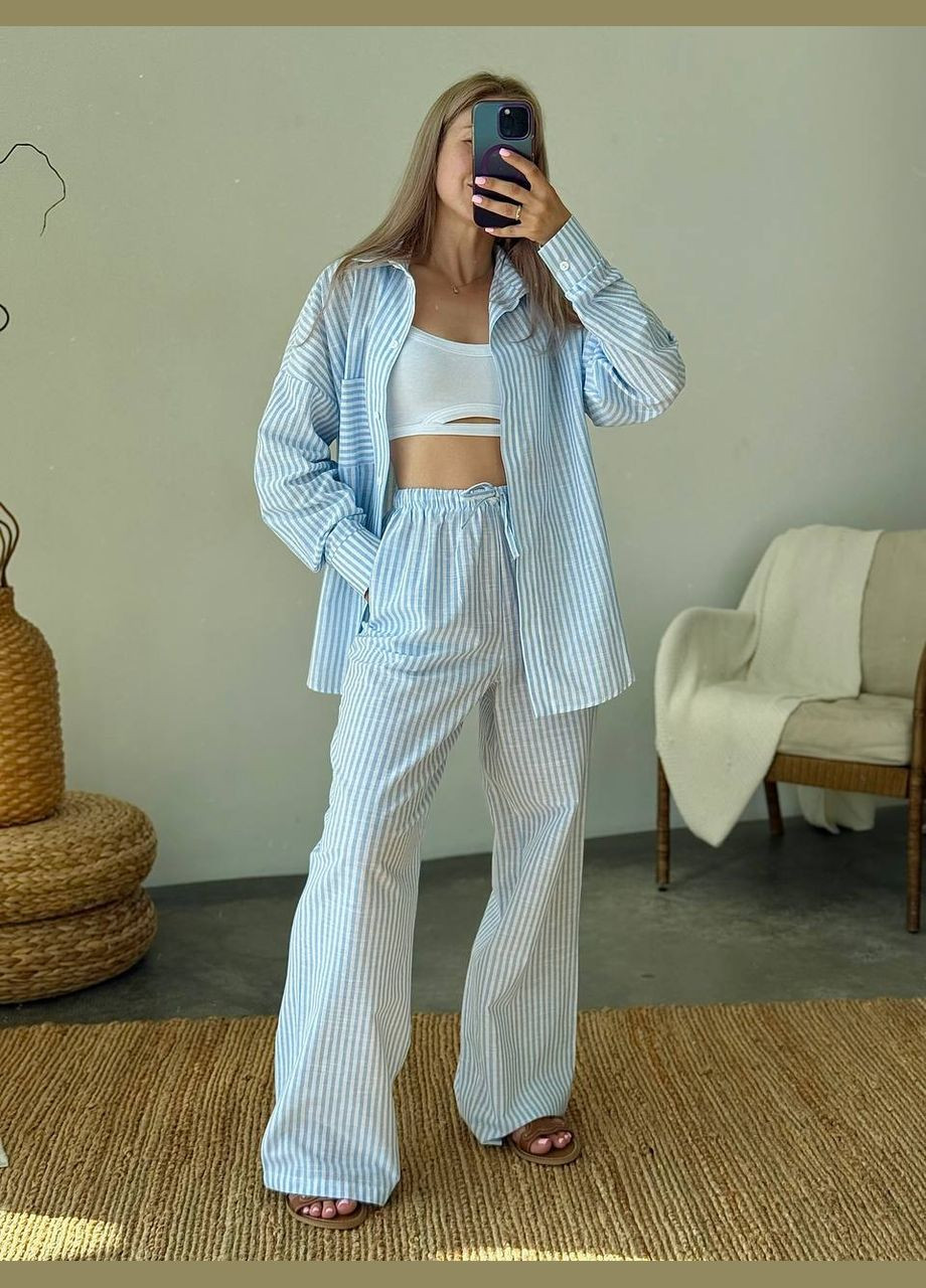 Жіночий костюм в смужку Гермес (341328564)