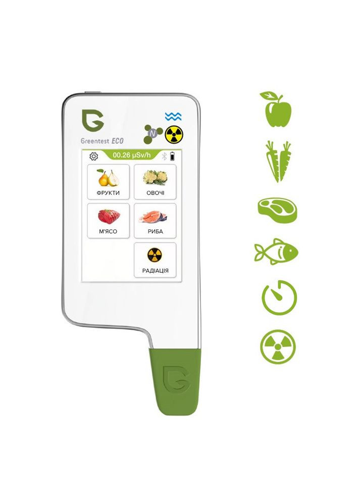 Экотестер Greentest ECO 4F - Дозиметр и нитрат-тестер в одном приборе (Green4F) ANMEZ Technology (347590280)