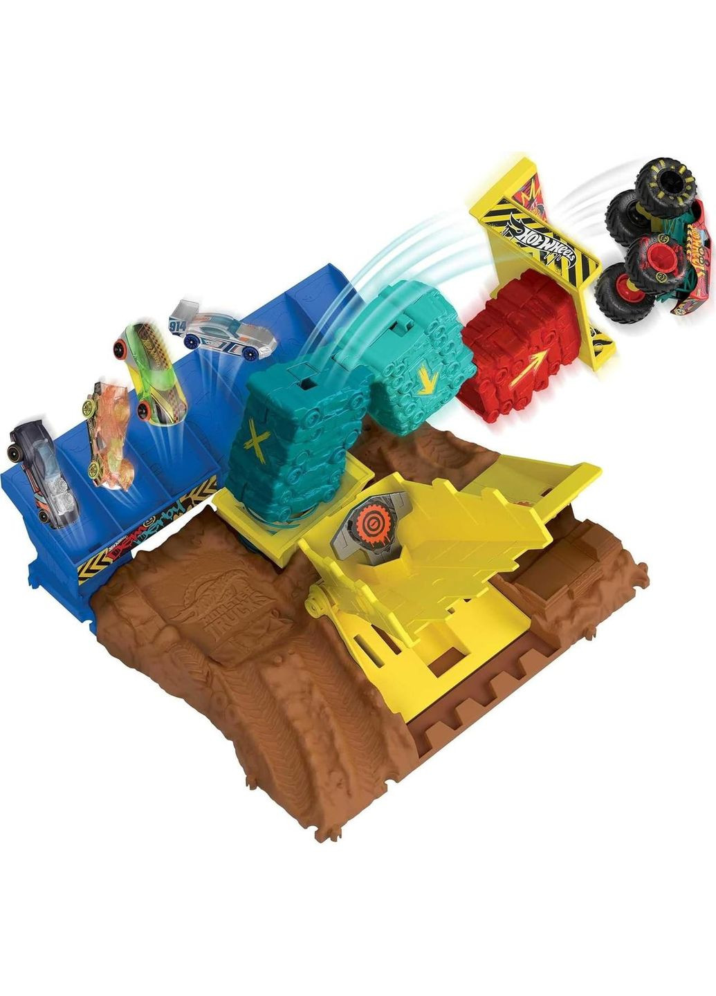 Ігровий набір Hot Wheels Monster Trucks Arena Smashers Demo Derby Mattel (282964503)
