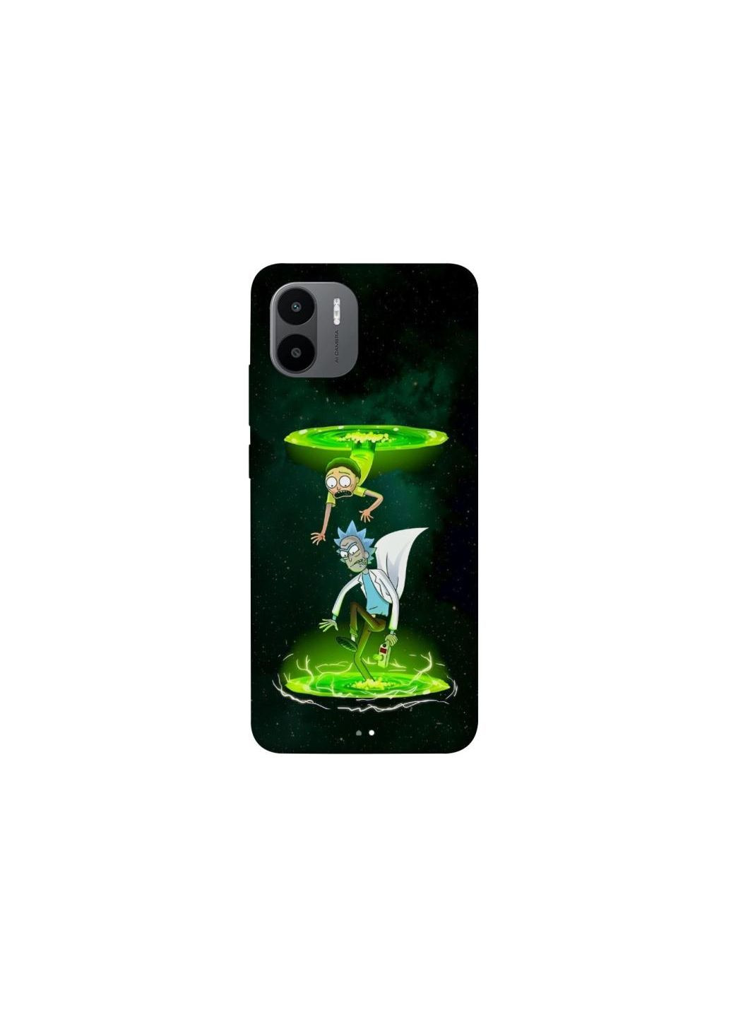 Чохол на Xiaomi Redmi A1 / A2 Rick and Morty Frontalka (354683246)