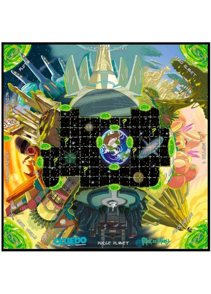 Настільна гра RICK AND MORTY Cluedo Рік і Морті (6986867) Winning Moves (323100837)