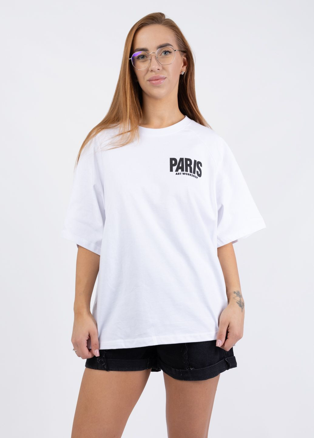 Футболка женская 25030 белая 346157 Power - (333655945)