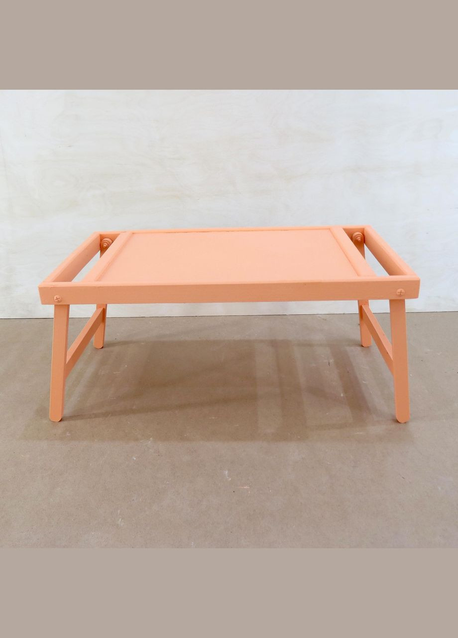 Столик-поднос для завтрака из дерева Теннесси грейпфрут (СТП-000654) No Brand (327868148)