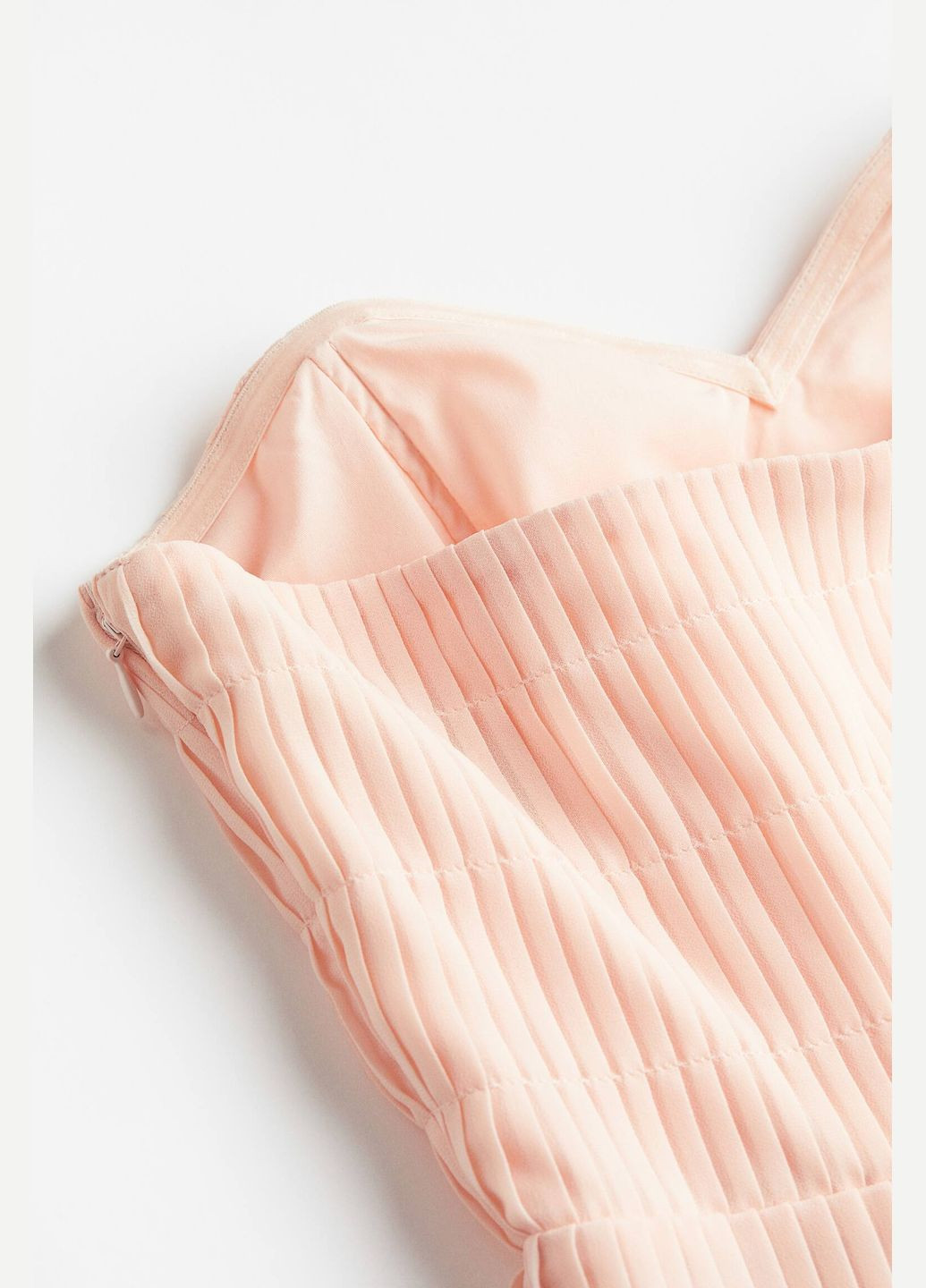 Персикова кежуал плаття, сукня H&M однотонна