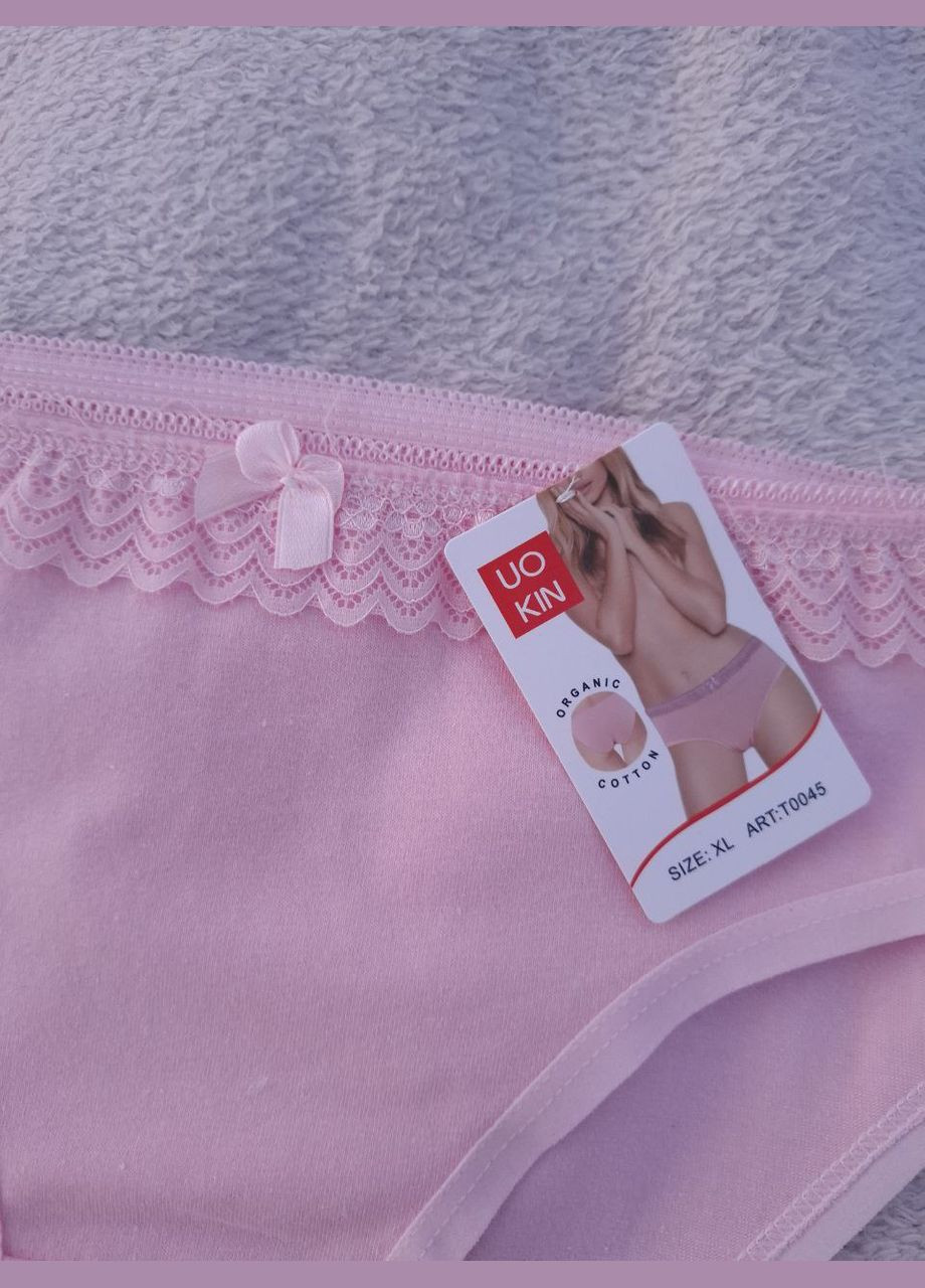 Трусики сліп жіночі натуральна бавовна НАБІР 4 ШТ UOKIN Сліп (329729357)