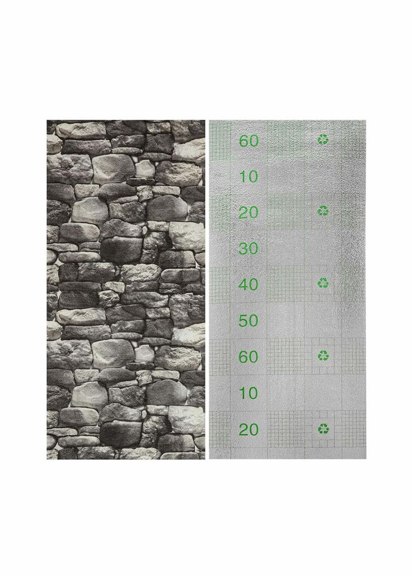 Самоклеючі шпалери 2800х450х1,5мм Сіра цегла SW-00000724 Sticker Wall (330020181)