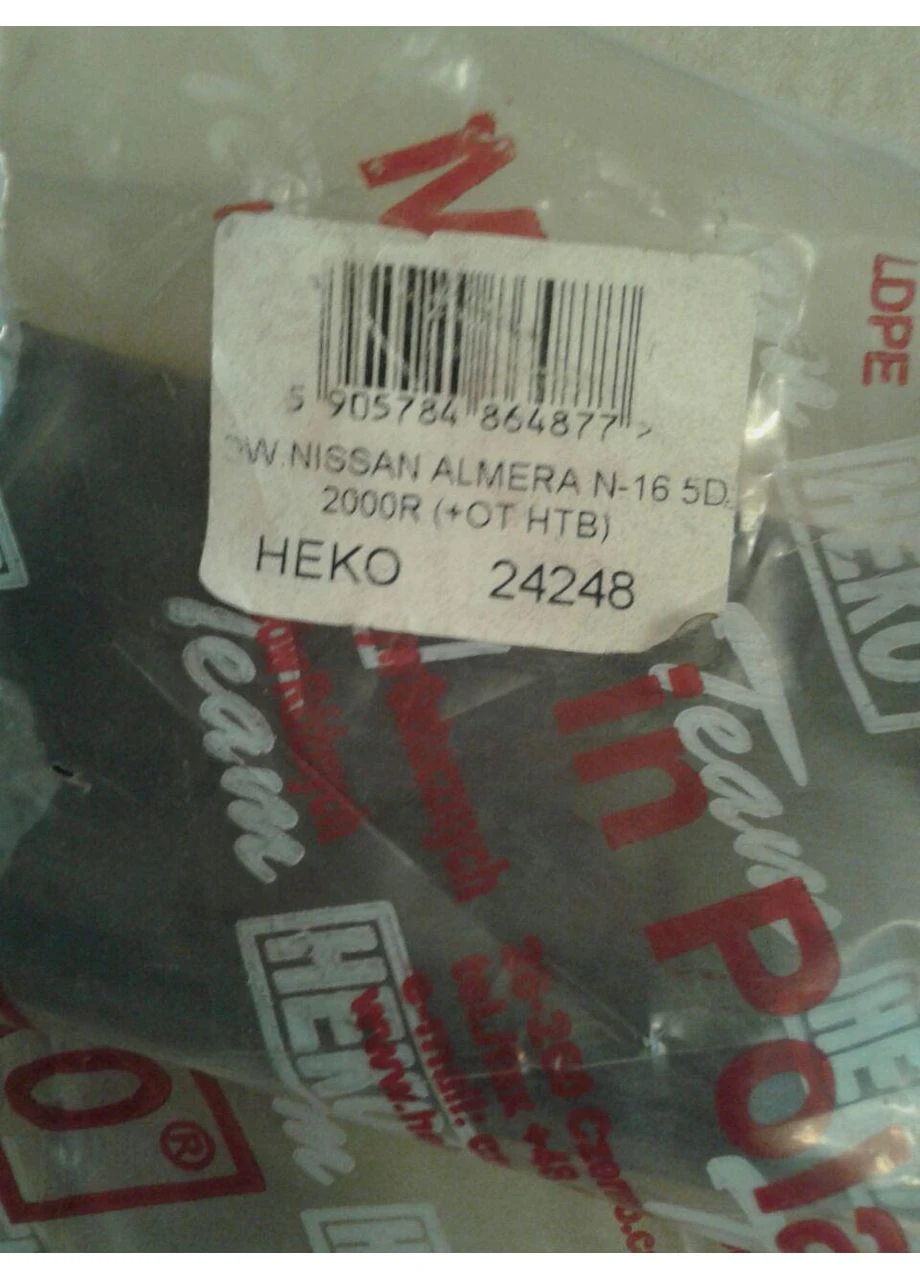 Вітровики вставні для NISSAN ALMERA N15 3D 1995-2000 3-дверний Team Heko (398182805)