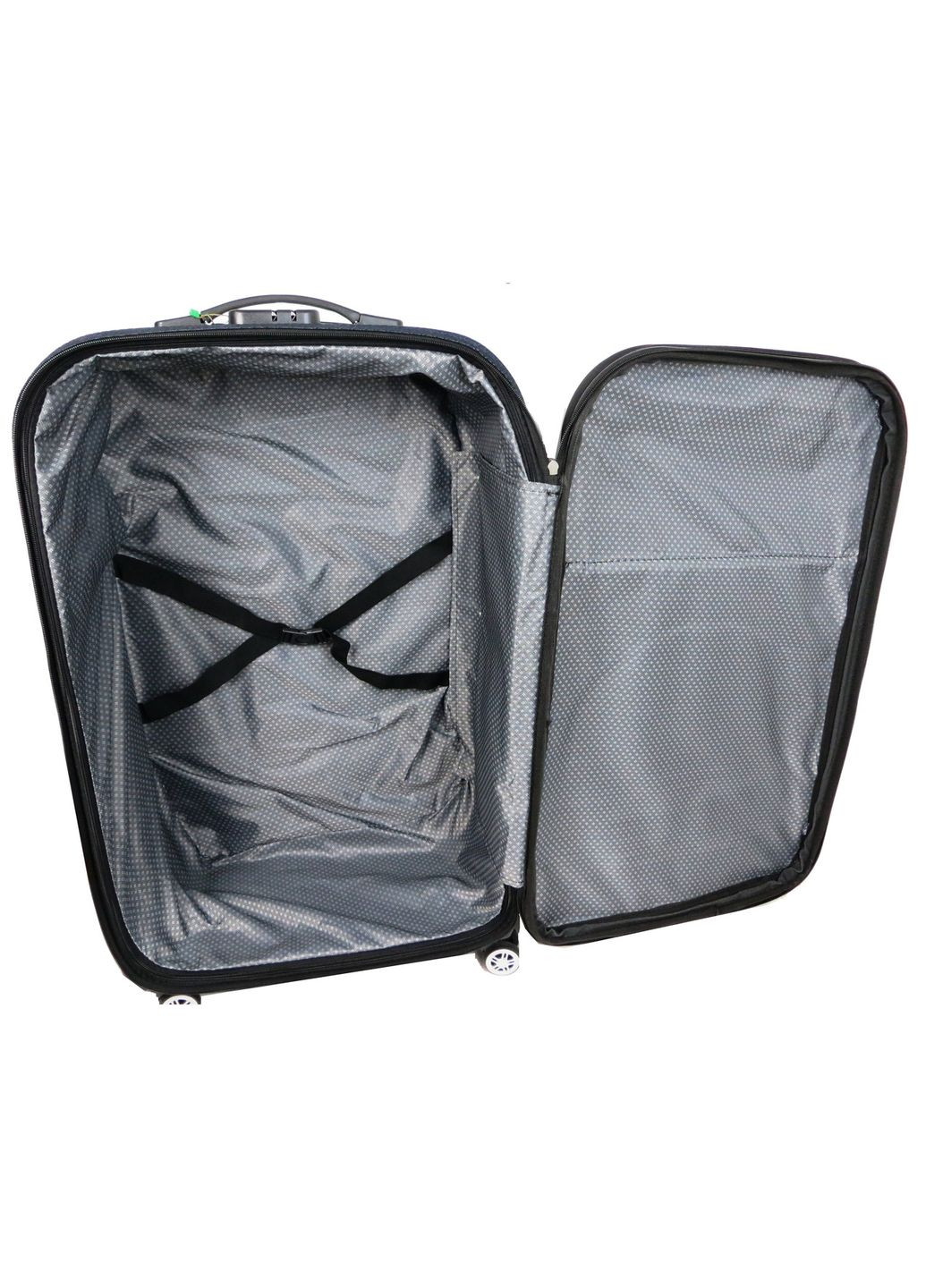 Тканинева велика валіза на колесах 100L у клітинку Gedox (297643308)