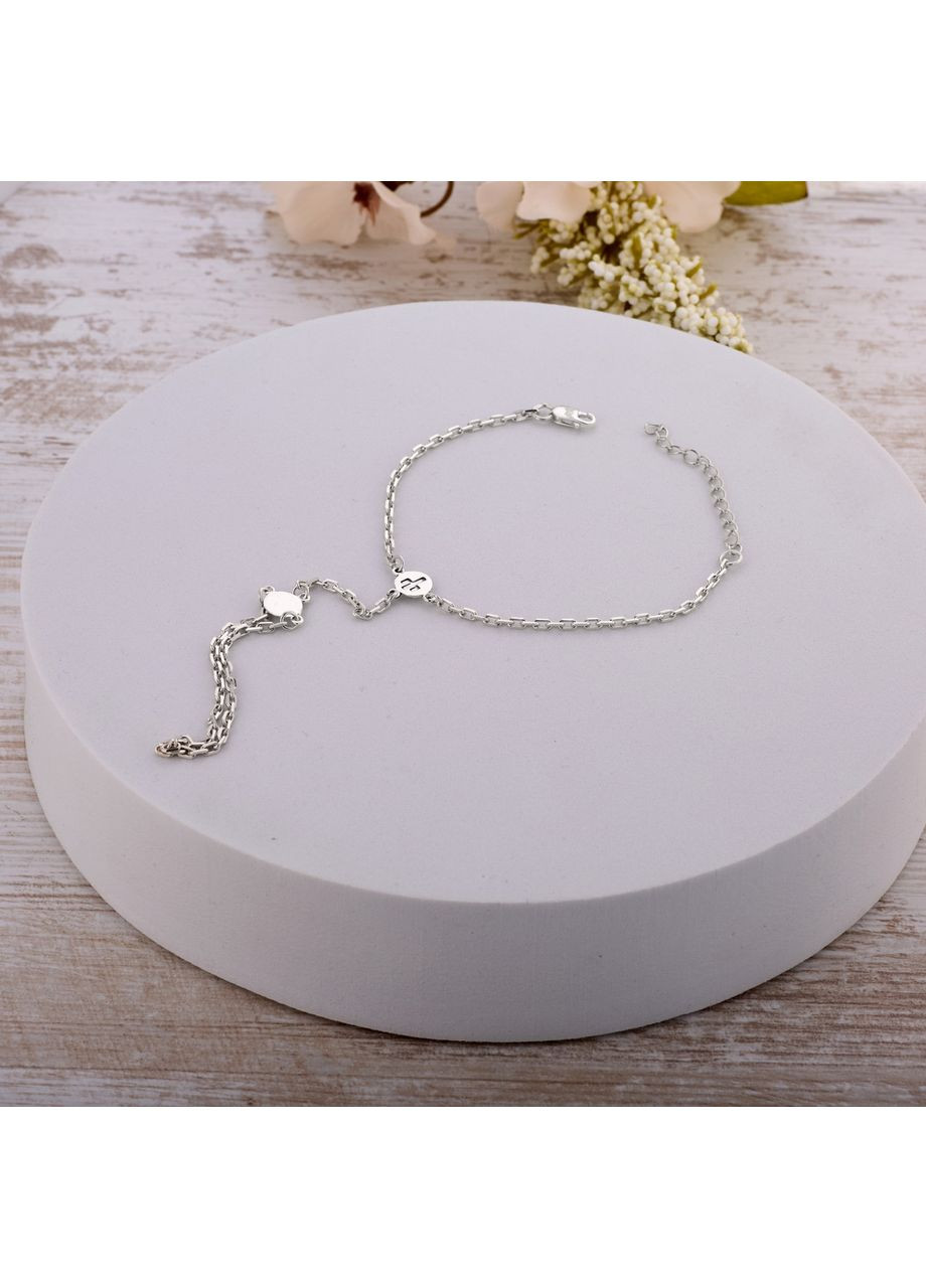 Слейв-браслет срібний Тайнопис 925 15 см+5 см Skifska Etnika (364203223)