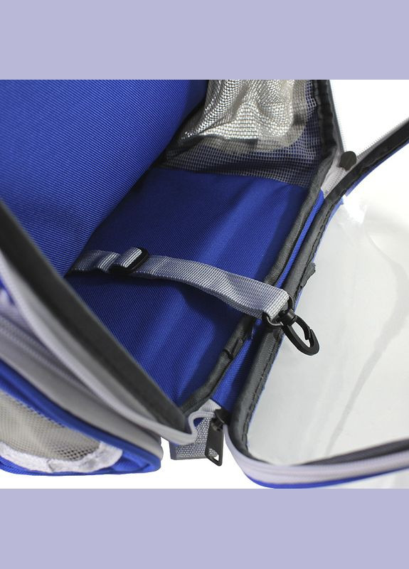 Рюкзак-переноска 252203 Panoramic 35*25*42 cm Blue для кошек 10 шт. Taotaopets (356500221)