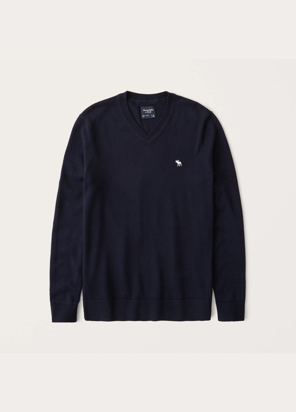 Темно-синій демісезонний светр чоловічий - светр af8665 Abercrombie & Fitch