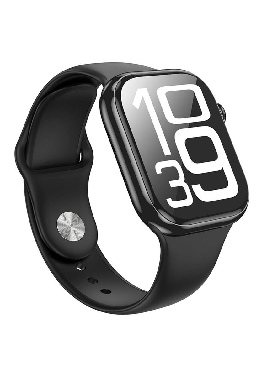 Смарт-годинник Smart sports watch(call version) Black (6942007648950) Hoco Y30 (357471942)