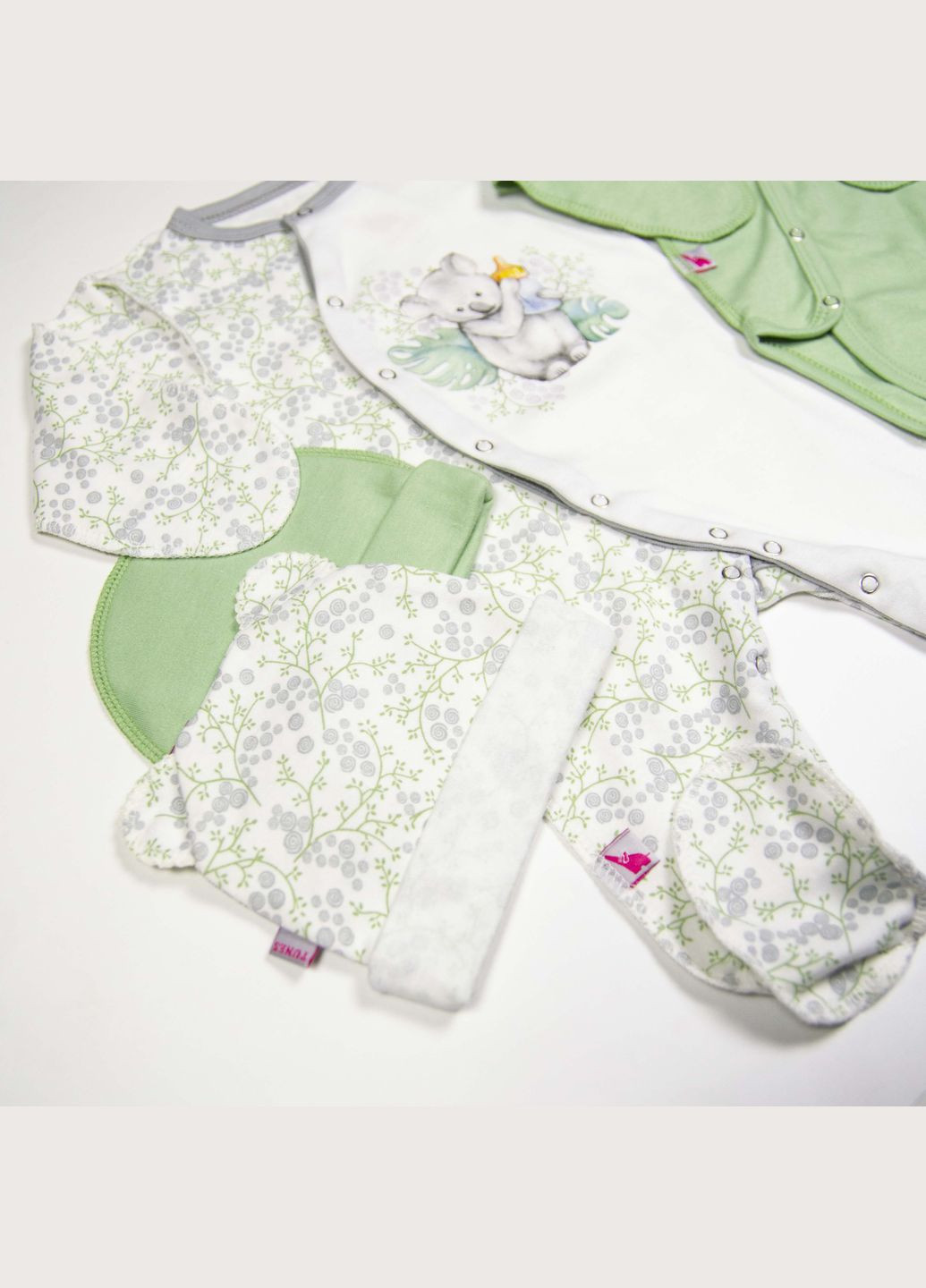 Комбинированный демисезонный набор на выписку koala и olive 6в1 Tunes