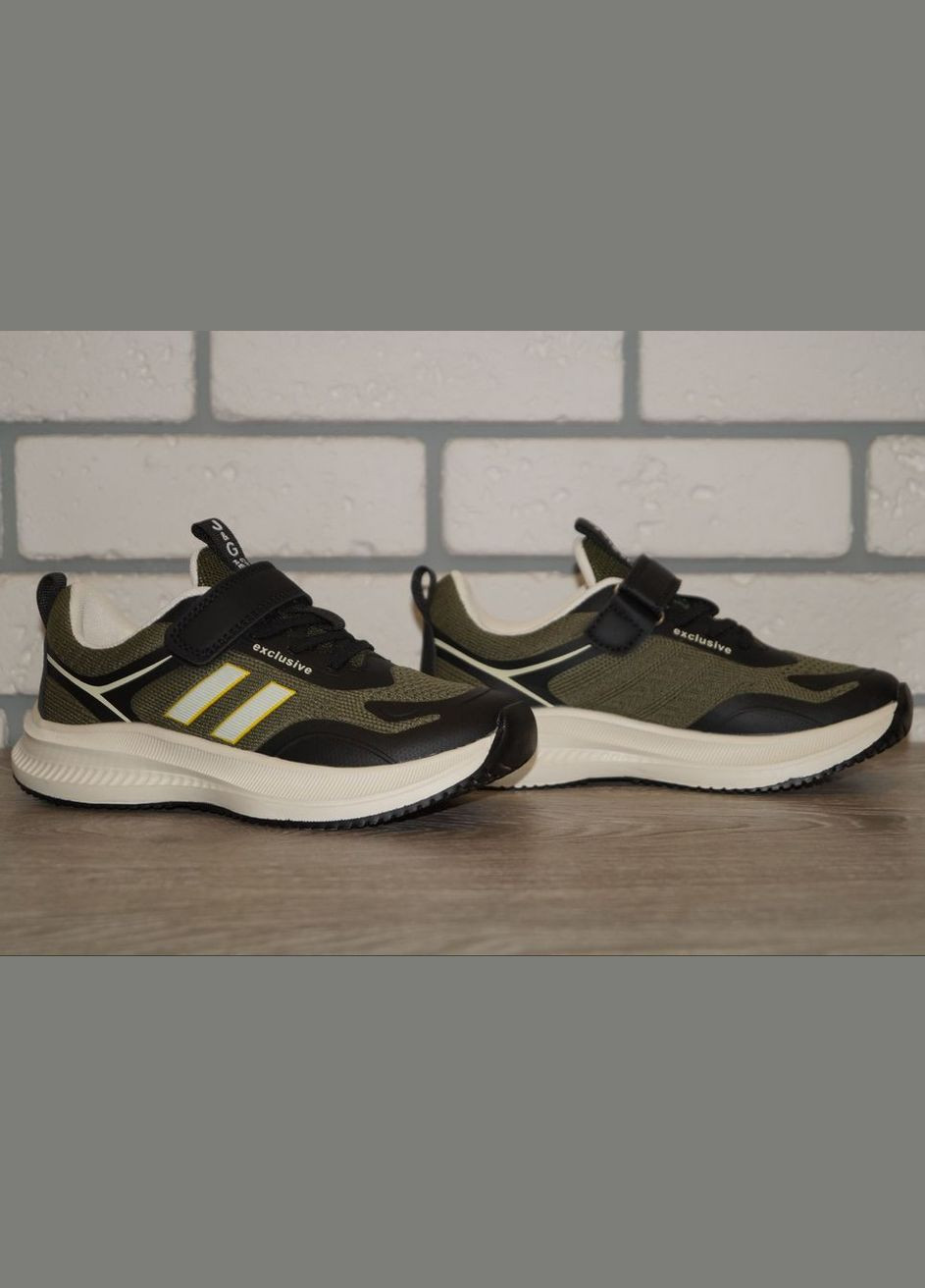 Зеленые демисезонные кроссовки спортивные для мальчика зеленые Jong Golf