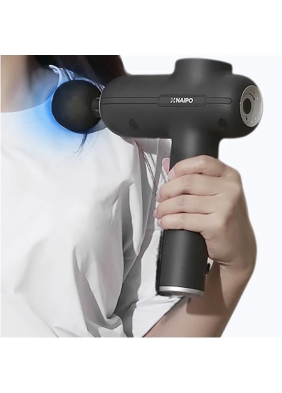 Перкусійний масажер MGG-2103 Black (MGG-2103) Naipo Massage Gun (357475062)