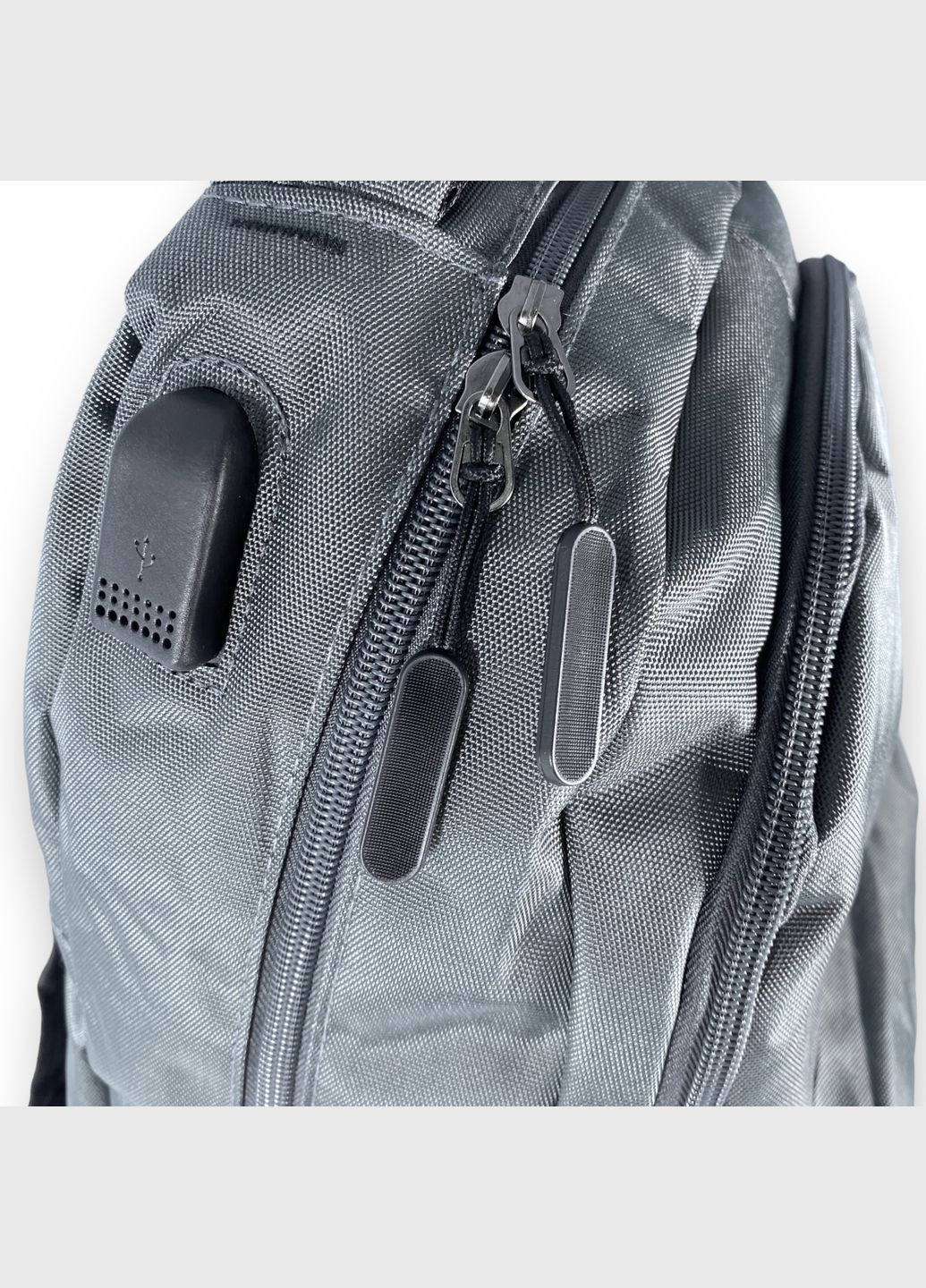 Рюкзак 20 л, два відділення, бічні кишені, фронтальна кишеня, USB вхід, розмір 45*30*15 см, JU XILONG (286421478)