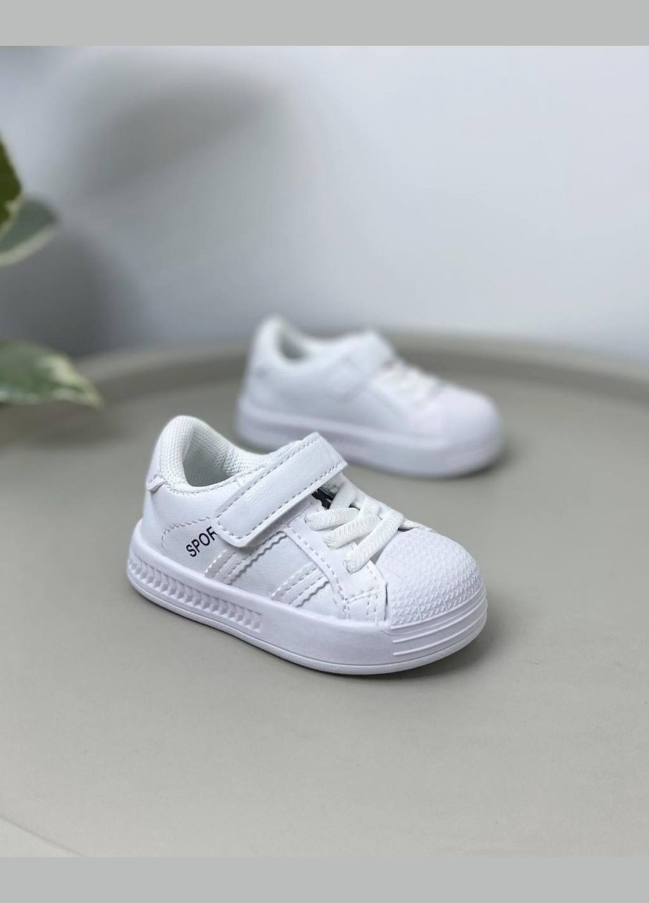 Білі дитячі кросівки білі 999 No Brand