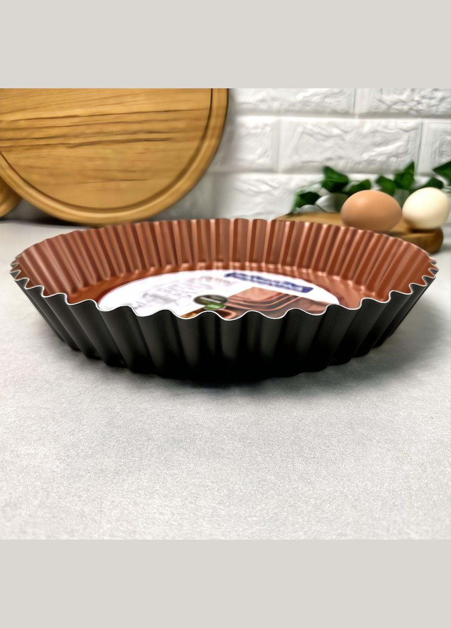 Круглая волнистая форма для выпечки 26 см VERMONT Tramontina (303211898)