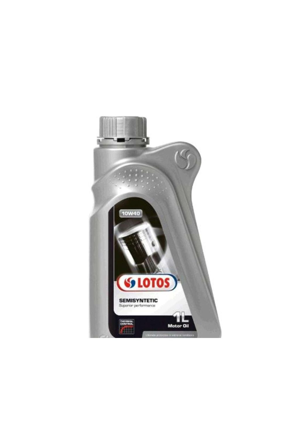 Олива автомобільна, 1л (SAE 10W-40, напівсинтетика, MOTOR SEMISYNTETIC SL/CF) LOTOS (#GPL) No Brand (370112118)