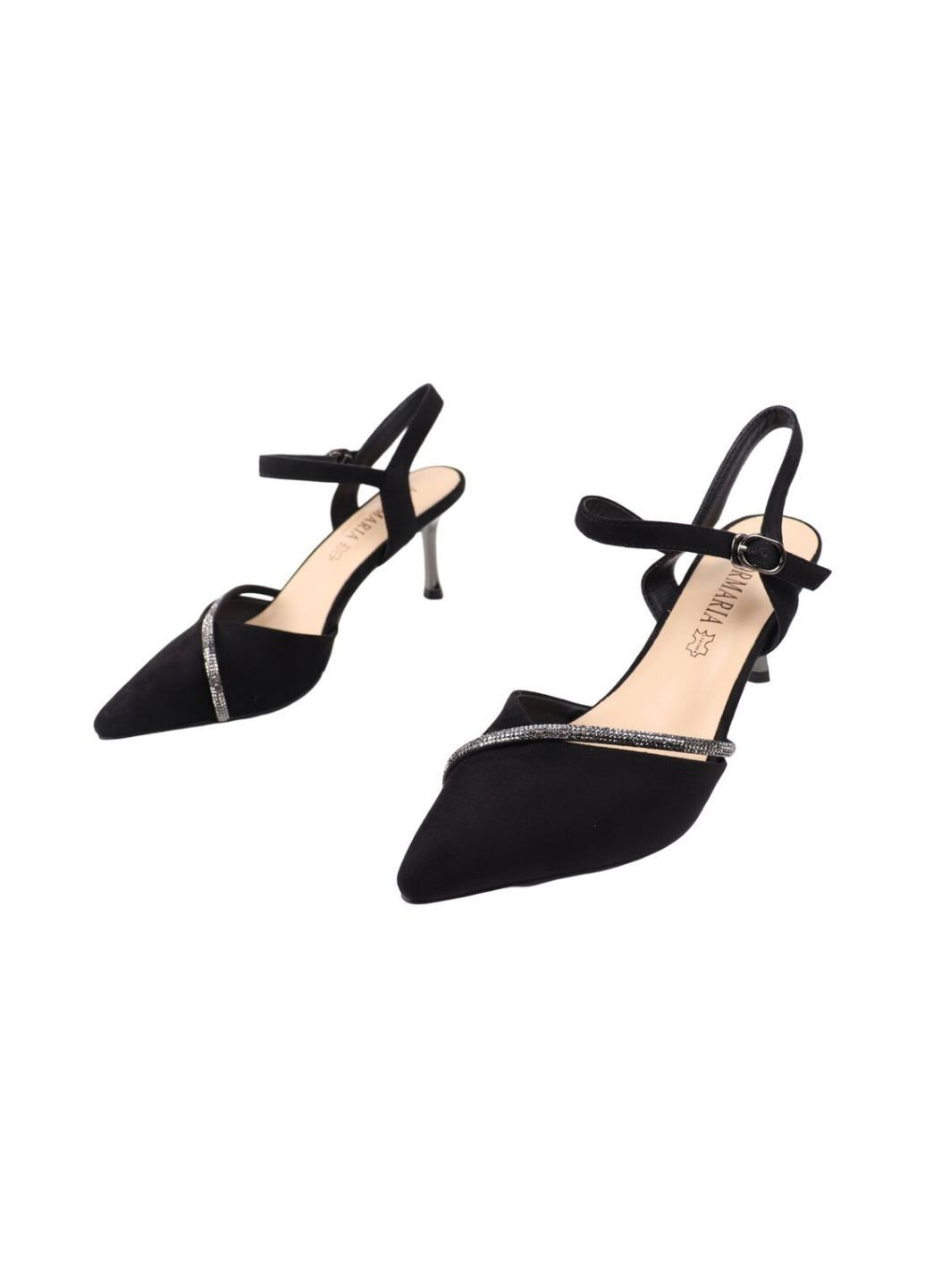 Aiformaria Туфлі жіночі чорні на шпильці чорний з, китай — (322629204)