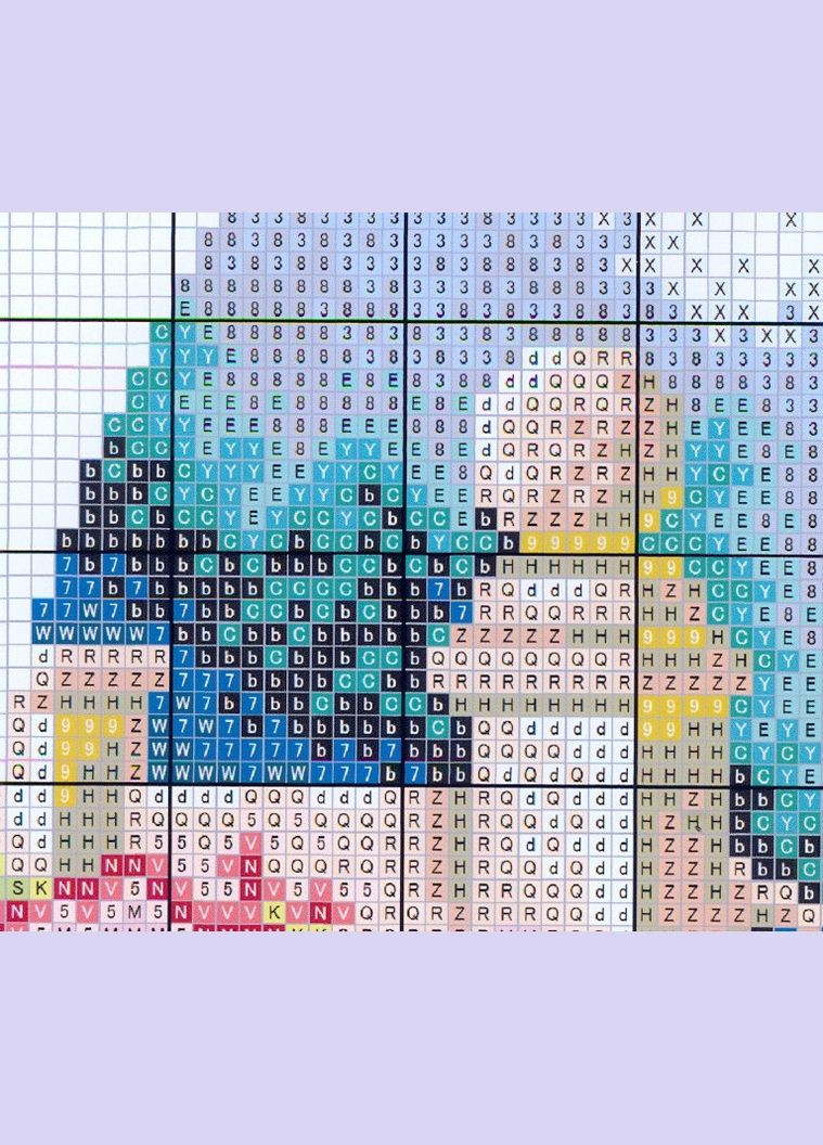 Набір для вишивання за нанесеною на канву схемою "Garden corner 5". AIDA 14CT printed 25*34 см Joy Sunday (313613186)