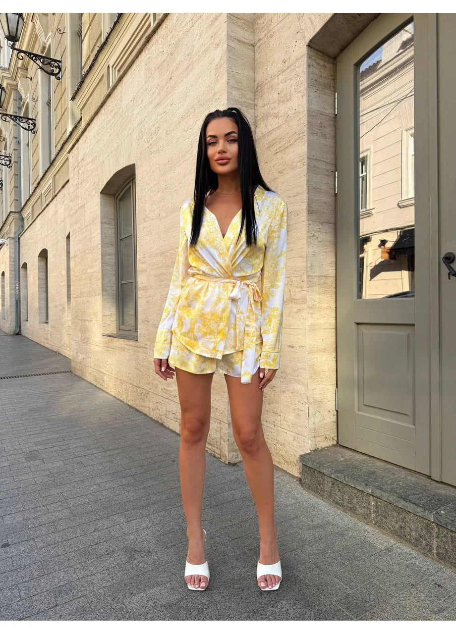 Жіночий шовковий костюм в стилі Dior MonCher (388639669)
