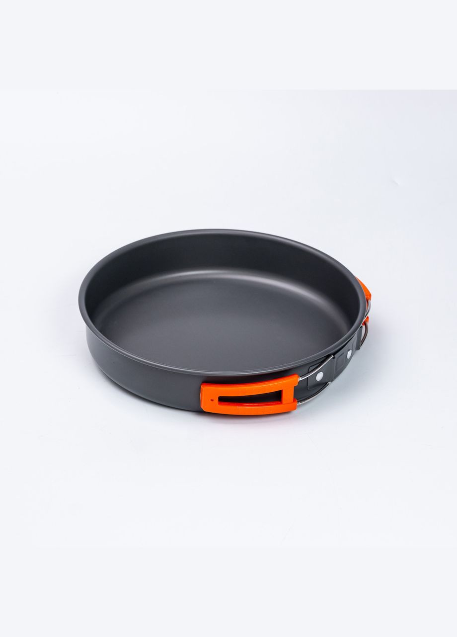 Набор туристической посуды в сумке для похода и кемпинга: кастрюля, сковорода, чайник LUGI (327874820)