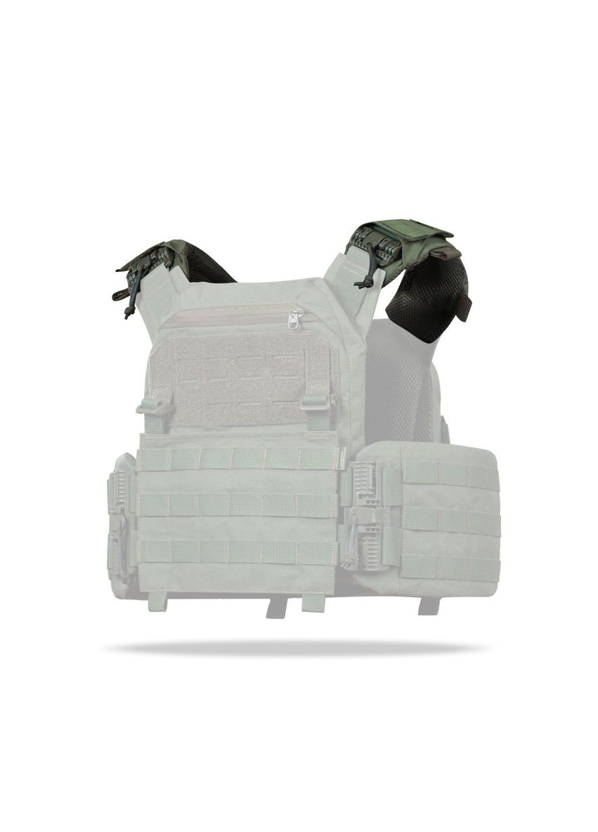 Сменные плечевые демпферные лямки на плитоноску PRO, IBV и аналогов. Олива Ukrarmor (333721997)