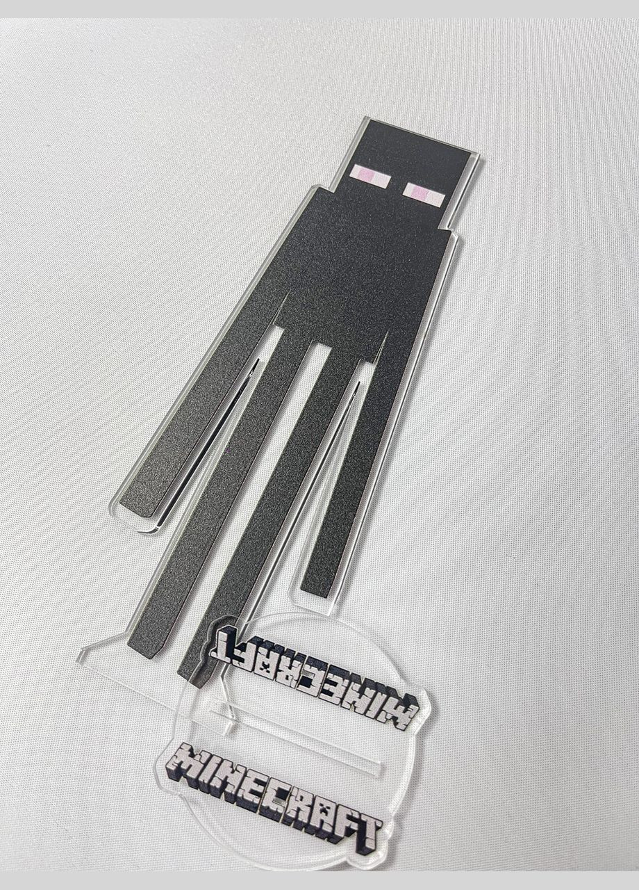 Акриловая коллекционная фигурка Minecraft Майнкрафт Эндермен Путешественник Края No Brand (339619535)