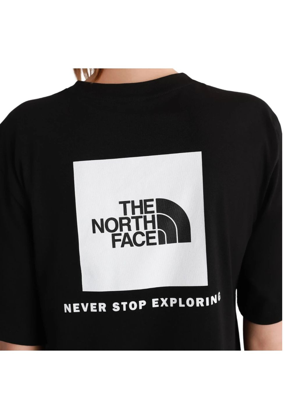Черная демисезон футболка bf redbox tee The North Face