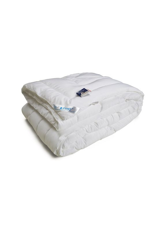 Одеяло искусственный лебяжий пух теплое белое двуспальное 420 гр/м2 (100001494) Руно (367056524)