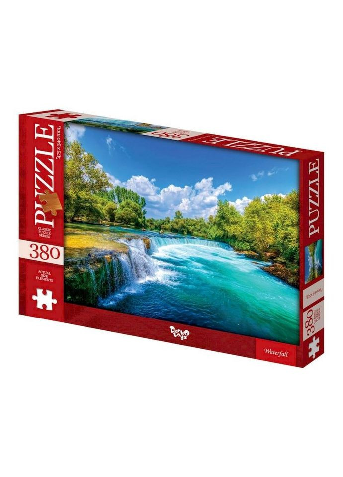 Пазли класичні "Водоспад" C380-06-04, 380 елементів Danko Toys (372494922)