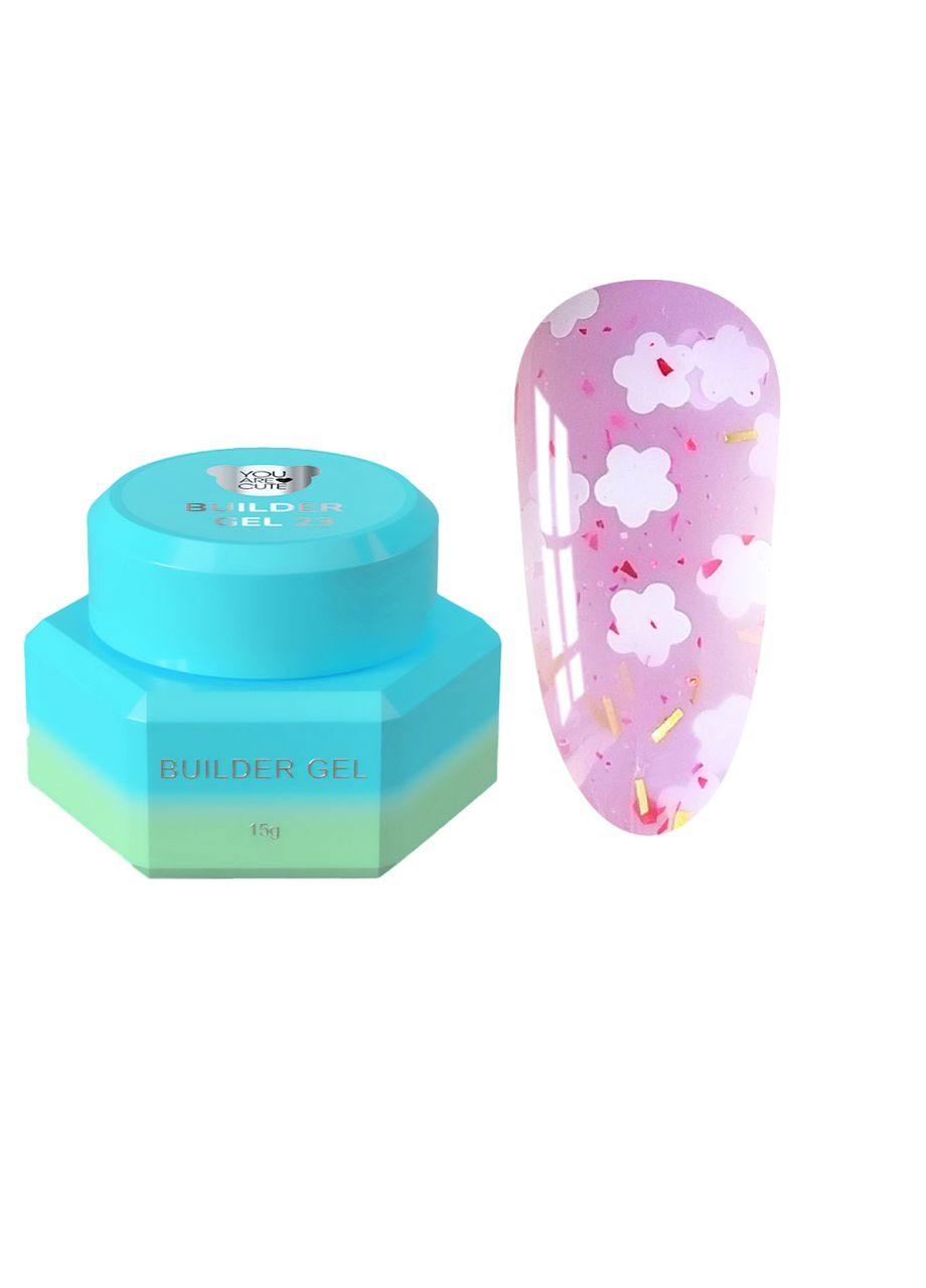 Гель для нарощування Builder Gel №23, 15 мл You Are Cute (365062863)