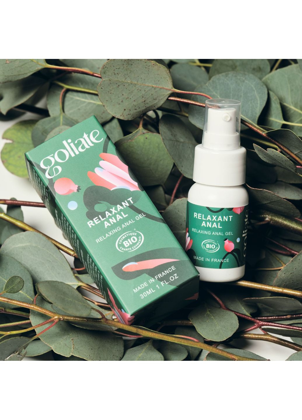 Анальний релаксант Relaxant Anal 30 мл, знеболювальний ефект, натуральний склад Goliate (369609788)